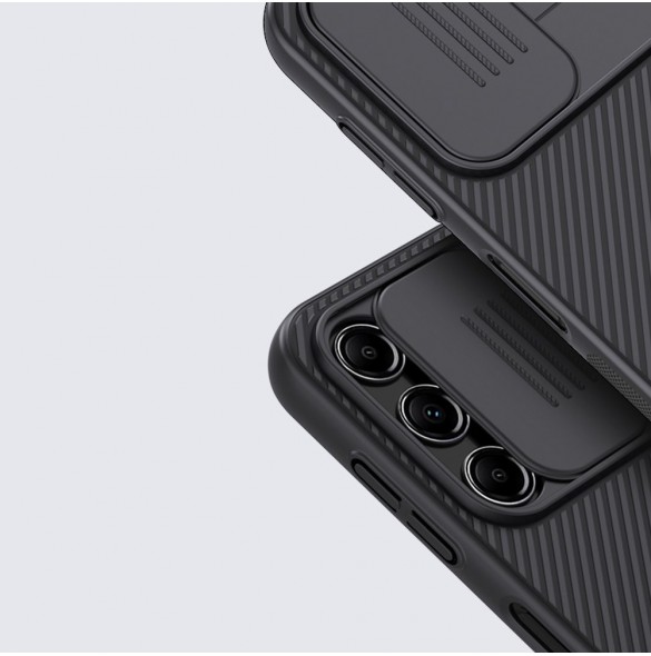Nillkin CamShield Fodral Fodral för Samsung Galaxy A14 5G / Galaxy A14 Skal med kameraskydd Svart