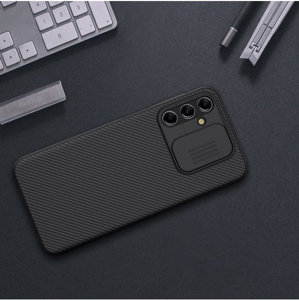Nillkin CamShield Fodral Fodral för Samsung Galaxy A14 5G / Galaxy A14 Skal med kameraskydd Svart