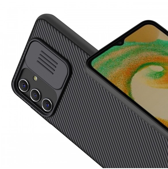Nillkin CamShield Fodral för Samsung Galaxy A04s skal med kamerafodral svart