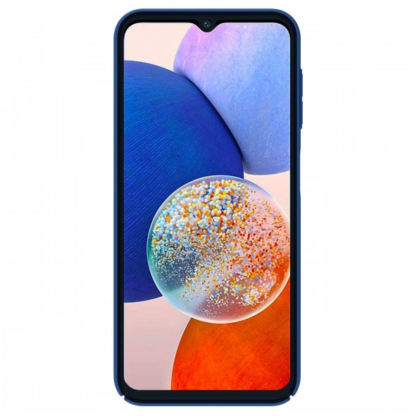 Nillkin CamShield Fodral för Samsung Galaxy A14 5G / Galaxy A14 skal med kamerafodral blå
