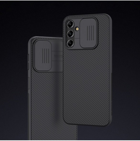 Nillkin CamShield Fodral för Samsung Galaxy A14 5G / Galaxy A14 skal med kamerafodral blå