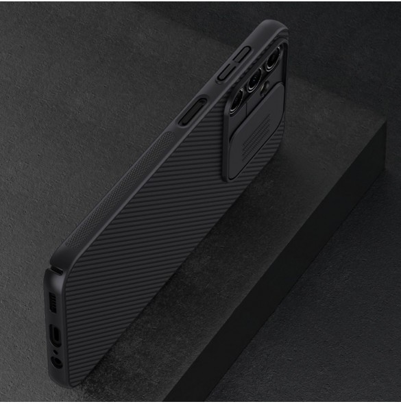 Nillkin CamShield Fodral för Samsung Galaxy A14 5G / Galaxy A14 skal med kamerafodral blå
