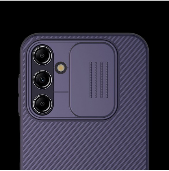 Nillkin CamShield Fodral för Samsung Galaxy A14 5G / Galaxy A14 skal med kamerafodral blå