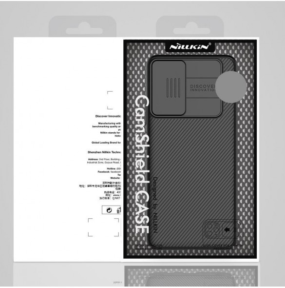 Nillkin CamShield Fodral Fodral Fodral Kameraskydd Kamera Xiaomi Redmi Note 11T 5G / Note 11S 5G / Note 11 5G (Kina) / Poco M