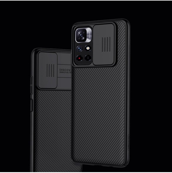 Nillkin CamShield Fodral Fodral Fodral Kameraskydd Kamera Xiaomi Redmi Note 11T 5G / Note 11S 5G / Note 11 5G (Kina) / Poco M