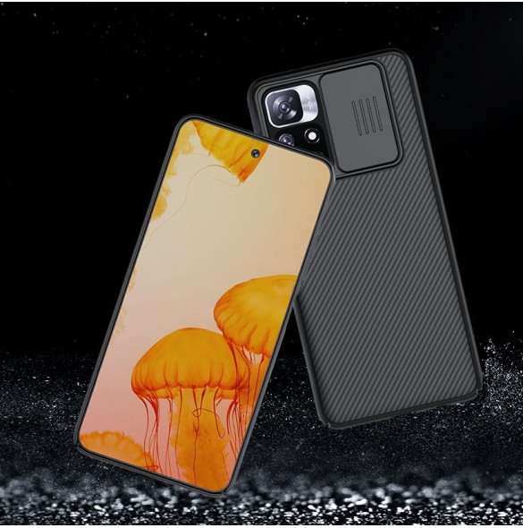 Nillkin CamShield Fodral Fodral Fodral Kameraskydd Kamera Xiaomi Redmi Note 11T 5G / Note 11S 5G / Note 11 5G (Kina) / Poco M