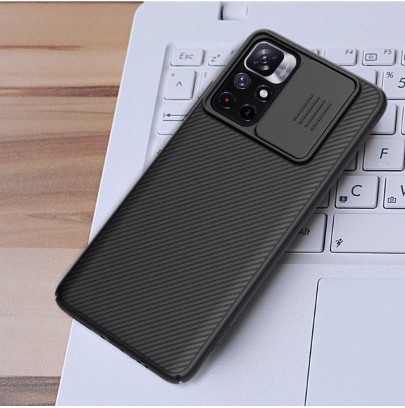 Nillkin CamShield Fodral Fodral Fodral Kameraskydd Kamera Xiaomi Redmi Note 11T 5G / Note 11S 5G / Note 11 5G (Kina) / Poco M