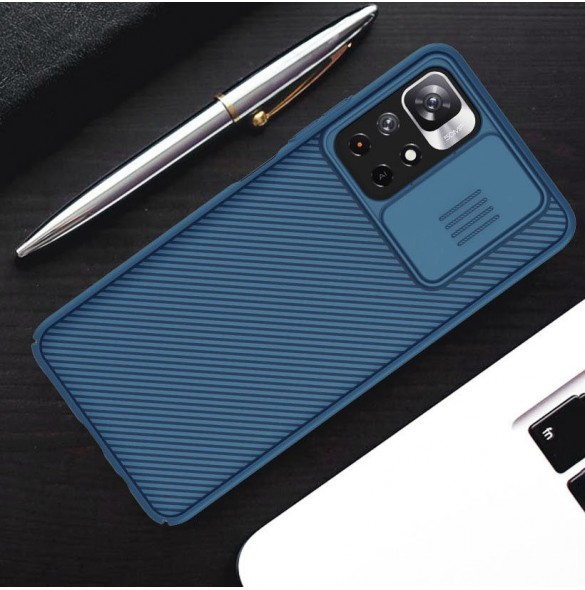 Nillkin CamShield Fodral Fodral Fodral Kameraskydd Kamera Xiaomi Redmi Note 11T 5G / Note 11S 5G / Note 11 5G (Kina) / Poco M