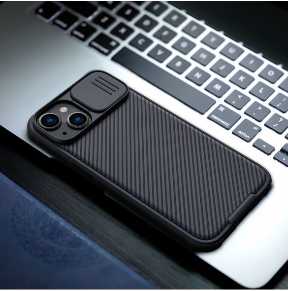 Nillkin CamShield Pro-fodral (PC och TPU) iPhone 14 Plus 6.7 2022 Svart