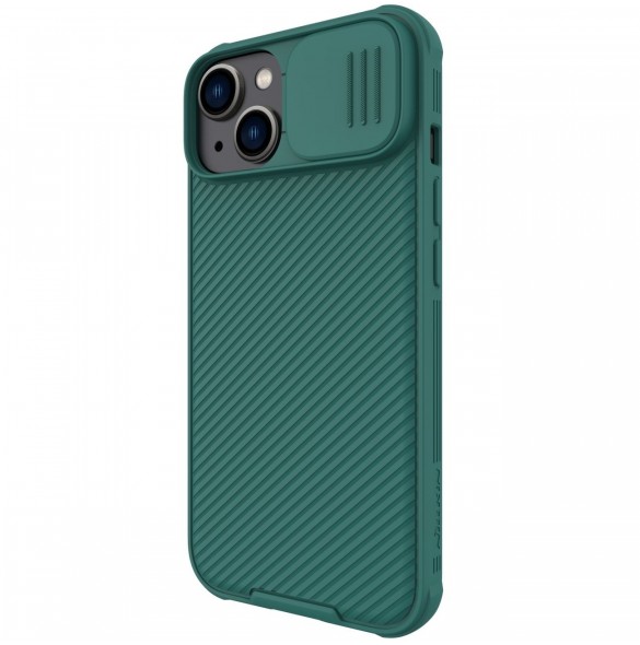 Nillkin CamShield Pro-fodral (PC och TPU) iPhone 14 Plus 6.7 2022 Deep Green