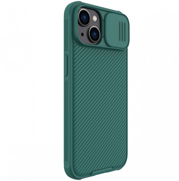 Nillkin CamShield Pro-fodral (PC och TPU) iPhone 14 Plus 6.7 2022 Deep Green