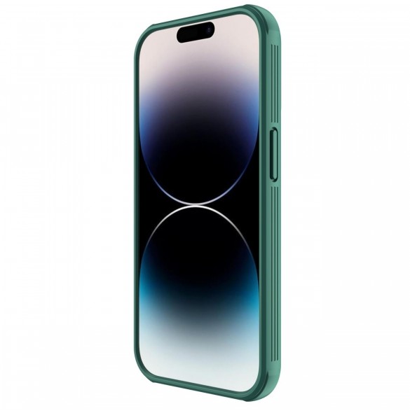 Nillkin CamShield Pro-fodral (PC och TPU) iPhone 14 Pro 6.1 2022 Deep Green