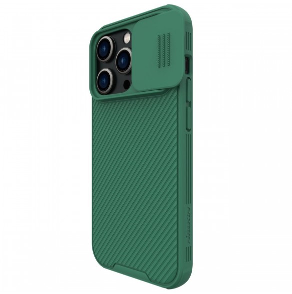 Nillkin CamShield Pro-fodral (PC och TPU) iPhone 14 Pro 6.1 2022 Deep Green