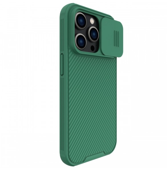 Nillkin CamShield Pro-fodral (PC och TPU) iPhone 14 Pro 6.1 2022 Deep Green