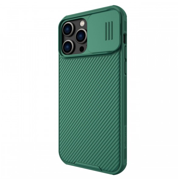 Nillkin CamShield Pro-fodral (PC och TPU) iPhone 14 Pro Max 6.7 2022 Deep Green