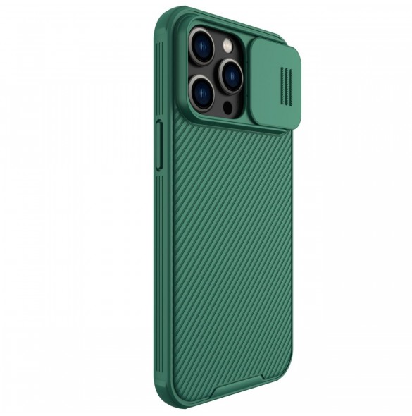 Nillkin CamShield Pro-fodral (PC och TPU) iPhone 14 Pro Max 6.7 2022 Deep Green