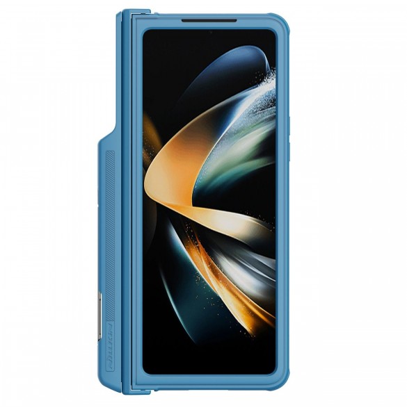 Nillkin CamShield Pro Fodral (kostym) för Samsung Galaxy Z Fold 4 skal med kamerafodral blått