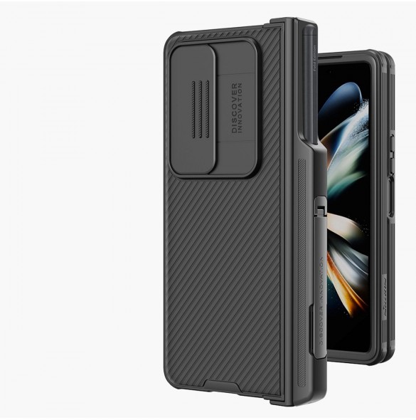 Nillkin CamShield Pro Fodral (kostym) för Samsung Galaxy Z Fold 4 skal med kamerafodral blått