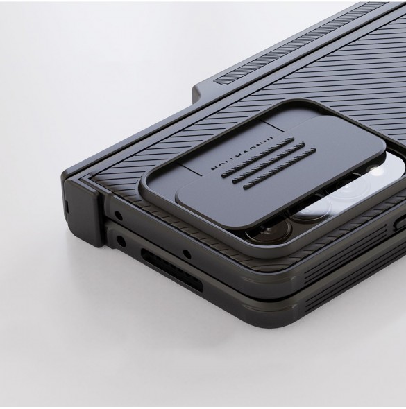 Nillkin CamShield Pro Fodral (kostym) för Samsung Galaxy Z Fold 4 skal med kamerafodral blått