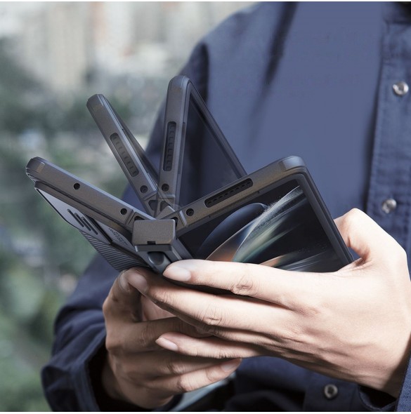Nillkin CamShield Pro Fodral (kostym) för Samsung Galaxy Z Fold 4 skal med kamerafodral blått