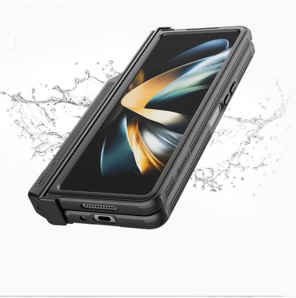 Nillkin CamShield Pro Fodral (kostym) för Samsung Galaxy Z Fold 4 skal med kamerafodral blått