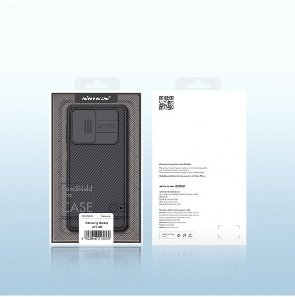 Nillkin CamShield Pro Fodral Pansarfodral Fodral Kamerafodral Samsung Galaxy A73 Svart