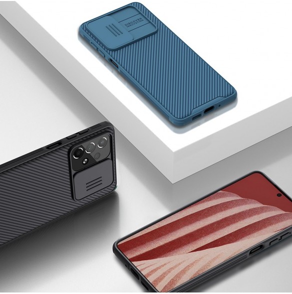 Nillkin CamShield Pro Fodral Pansarfodral Fodral Kamerafodral Samsung Galaxy A73 Svart
