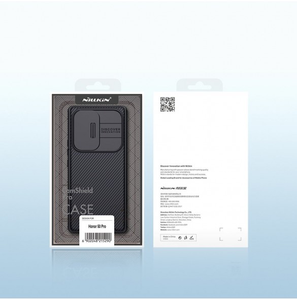 Nillkin CamShield Pro Case Armored Pouch Cover Kamera Cover Camera Honor 50 Pro Black