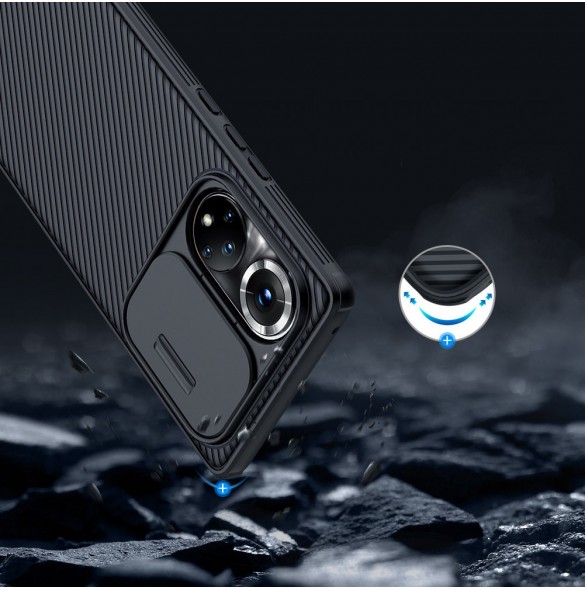 Nillkin CamShield Pro Case Armored Pouch Cover Kamera Cover Camera Honor 50 Pro Black