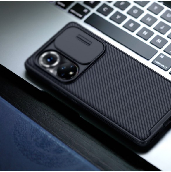 Nillkin CamShield Pro Case Armored Pouch Cover Kamera Cover Camera Honor 50 Pro Black