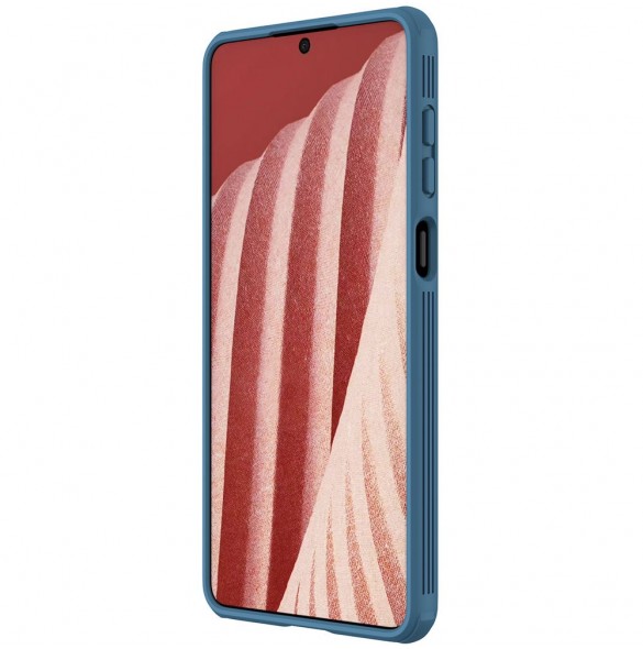 Nillkin CamShield Pro Case Armored Pouch Cover Kamera Cover Kamera Samsung Galaxy A73 Blå