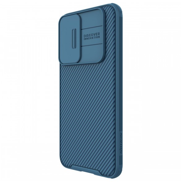 Nillkin CamShield Pro Fodral Armored Pouch Cover Kameraskydd Kamera Samsung Galaxy S22 + (S22 Plus) Blå