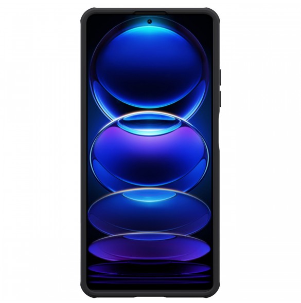 Nillkin CamShield Pro-fodral till Xiaomi Redmi Note 12 Pro / Poco X5 Pro 5G-fodral med kameraskydd svart