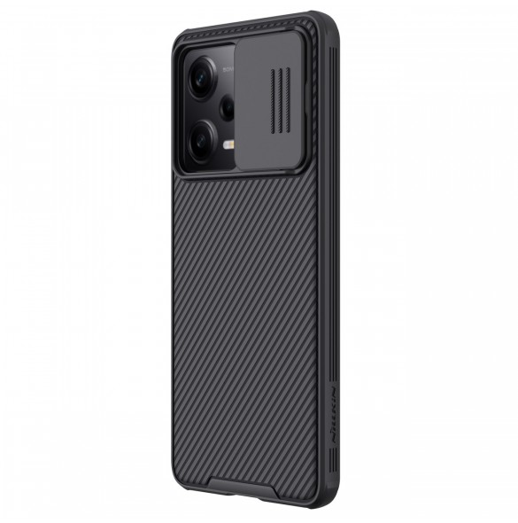 Nillkin CamShield Pro-fodral till Xiaomi Redmi Note 12 Pro / Poco X5 Pro 5G-fodral med kameraskydd svart
