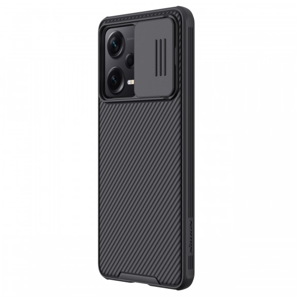 Nillkin CamShield Pro Fodral till Xiaomi Redmi Note 12 Pro+ skal med kamerafodral svart