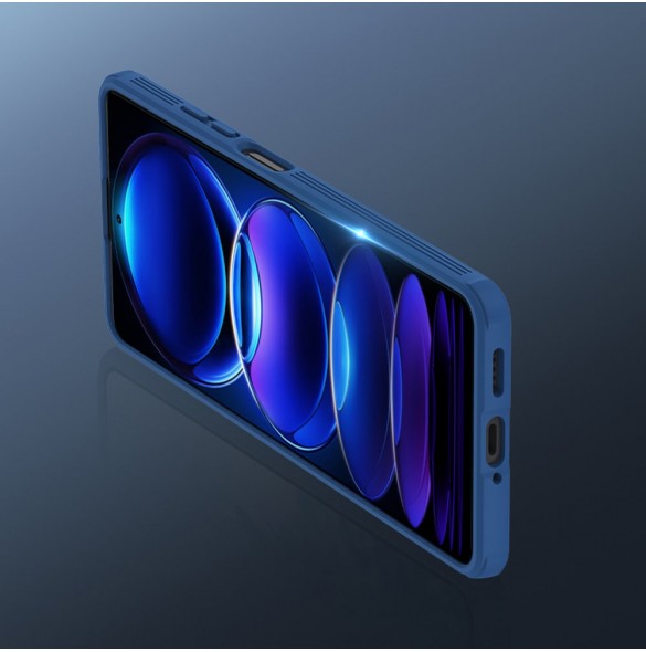 Nillkin CamShield Pro Fodral till Xiaomi Redmi Note 12 Pro+ skal med kamerafodral svart