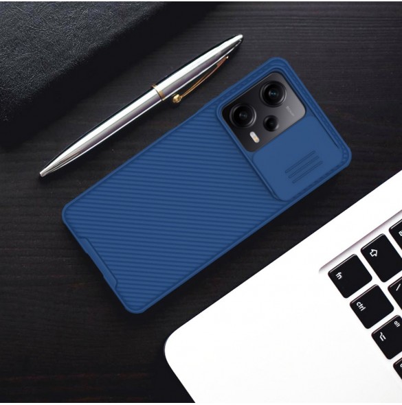 Nillkin CamShield Pro Fodral till Xiaomi Redmi Note 12 Pro+ skal med kamerafodral svart