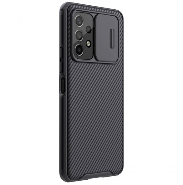 Nillkin CamShield Pro Case Hard Armor Cover Kameraskal till Samsung Galaxy A53 5G Svart
