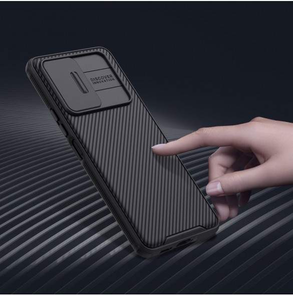 Nillkin CamShield Pro Case Hard Armor Cover Kameraskal till Samsung Galaxy A53 5G Svart