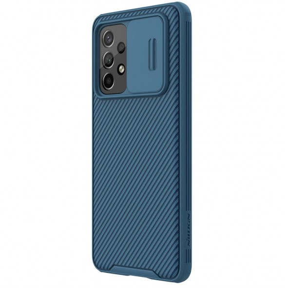Nillkin CamShield Pro Case Hard Armor Cover Camera Cover for Samsung Galaxy A53 5G Blue