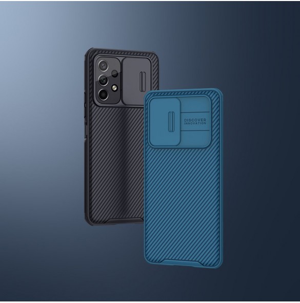 Nillkin CamShield Pro Case Hard Armor Cover Camera Cover for Samsung Galaxy A53 5G Blue