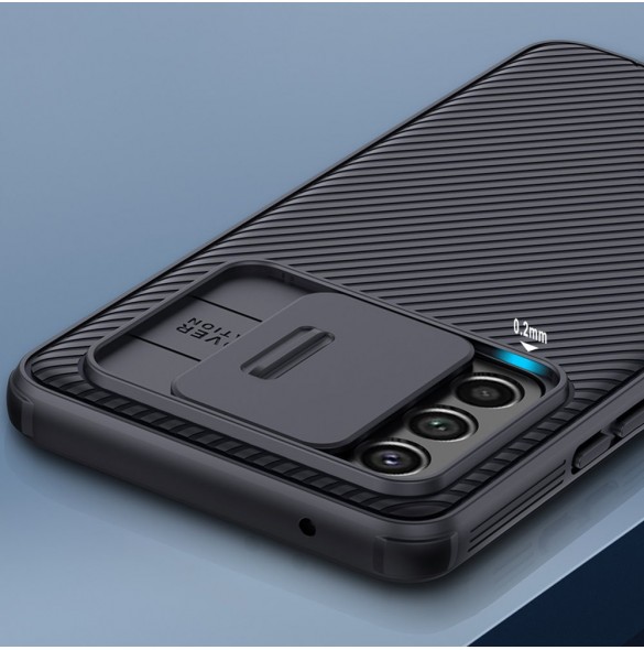 Nillkin CamShield Pro Case Hard Armor Cover Camera Cover for Samsung Galaxy A53 5G Blue