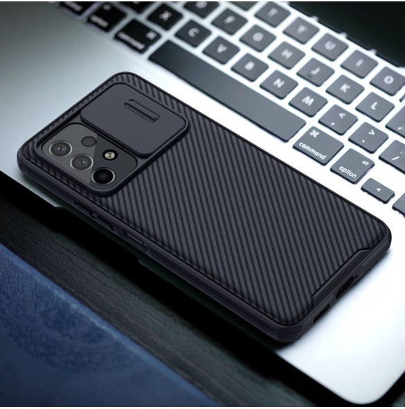 Nillkin CamShield Pro Case Hard Armor Cover Camera Cover for Samsung Galaxy A53 5G Blue
