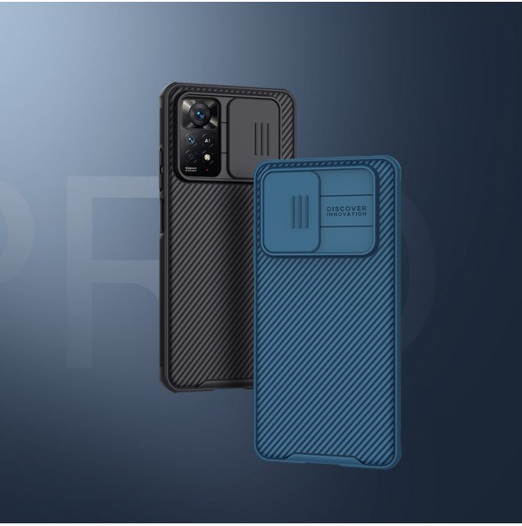 Nillkin CamShield Pro Case Pouch Cover Camera Cover for Xiaomi Redmi Note 11 Pro / Note 11 Pro 5G / Note 11E Pro Black