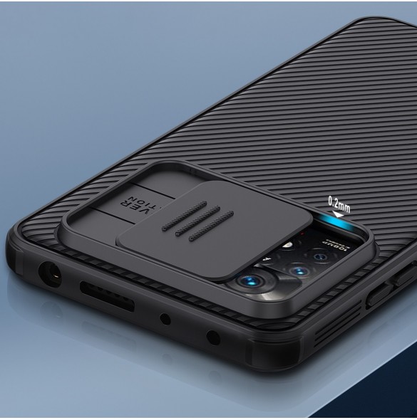 Nillkin CamShield Pro Case Pouch Cover Camera Cover for Xiaomi Redmi Note 11 Pro / Note 11 Pro 5G / Note 11E Pro Black