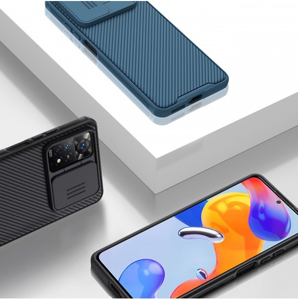 Nillkin CamShield Pro Case Pouch Cover Camera Cover for Xiaomi Redmi Note 11 Pro / Note 11 Pro 5G / Note 11E Pro Black