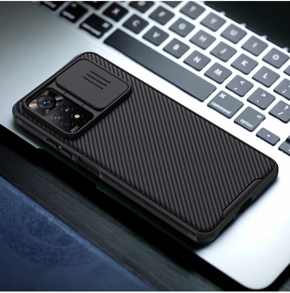 Nillkin CamShield Pro Case Pouch Cover Camera Cover for Xiaomi Redmi Note 11 Pro / Note 11 Pro 5G / Note 11E Pro Black