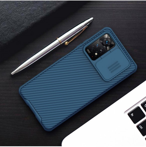 Nillkin CamShield Pro Case Pouch Cover Camera Cover for Xiaomi Redmi Note 11 Pro / Note 11 Pro 5G / Note 11E Pro Black