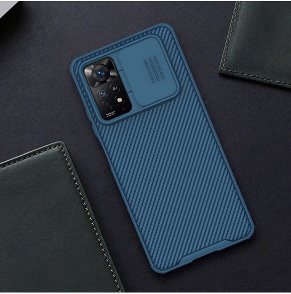 Nillkin CamShield Pro Case Pouch Cover Camera Cover for Xiaomi Redmi Note 11 Pro / Note 11 Pro 5G / Note 11E Pro Black