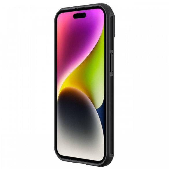 Nillkin CamShield Pro Magnetic Case for iPhone 15 Plus with Camera Protector - Black